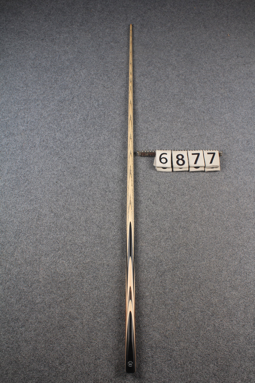 1 piece ash snooker cue # 6877 WOODS CUES