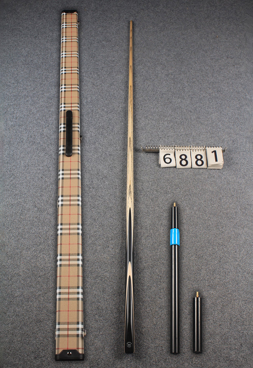 1 piece ash snooker cue # 6881