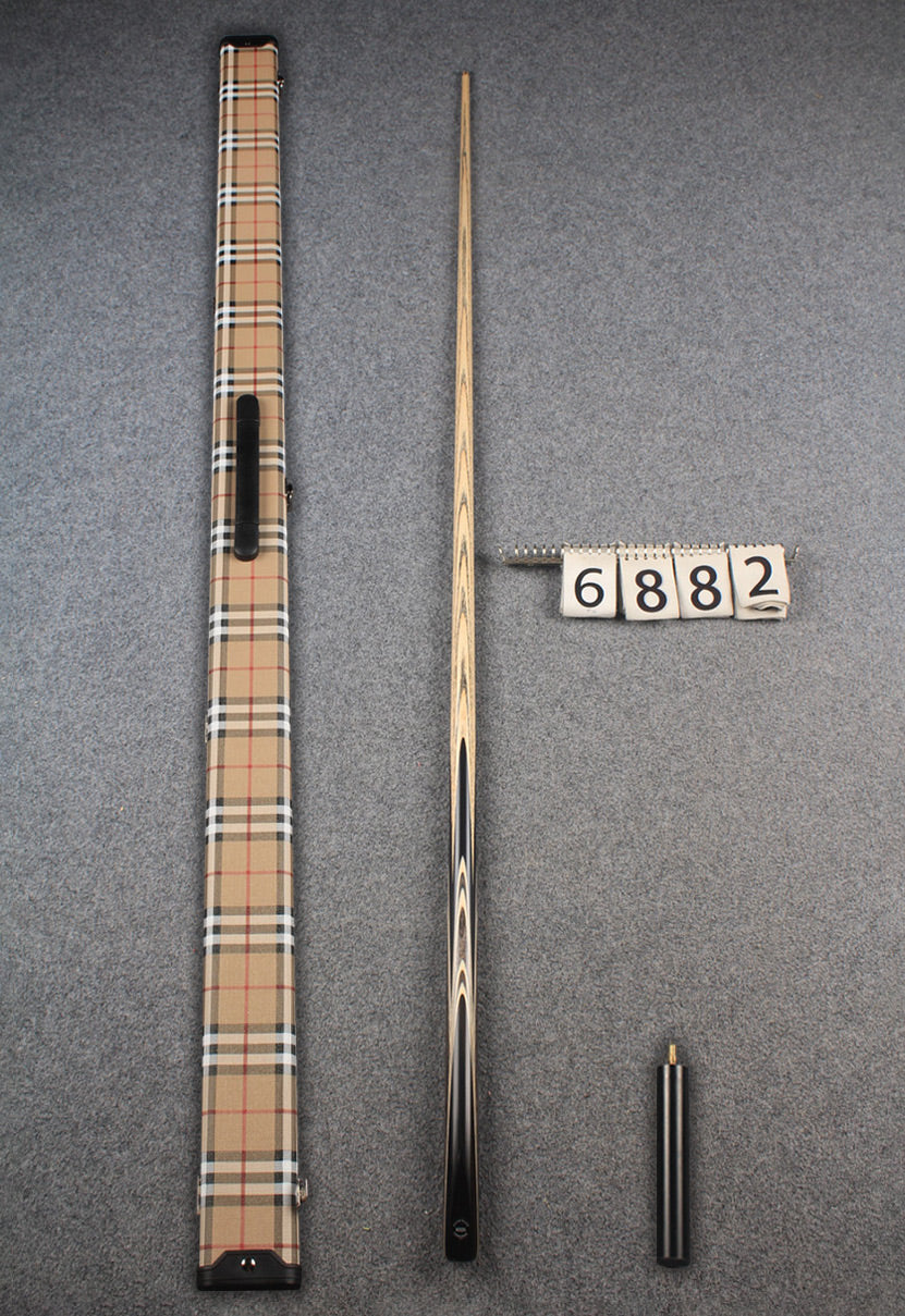 1 piece ash chinese 8 ball pool cue # 6882 WOODS CUES