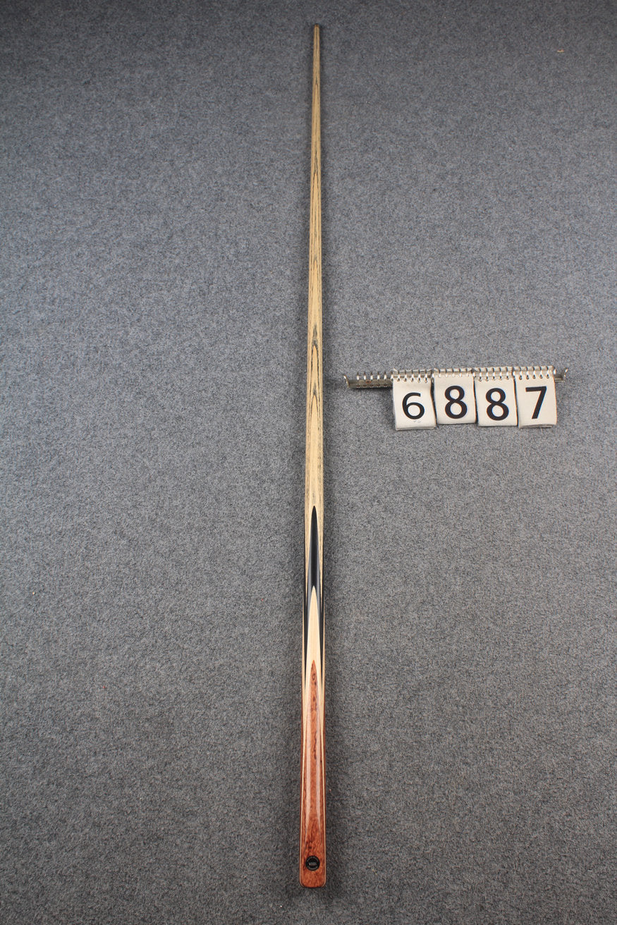 1 piece ash chinese 8 ball pool cue # 6887 WOODS CUES