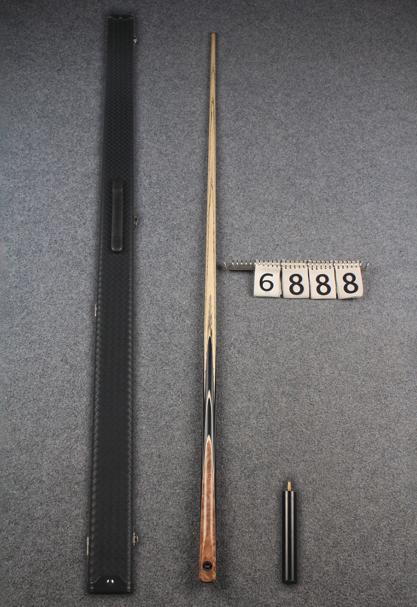 1 piece ash chinese 8 ball pool cue # 6888