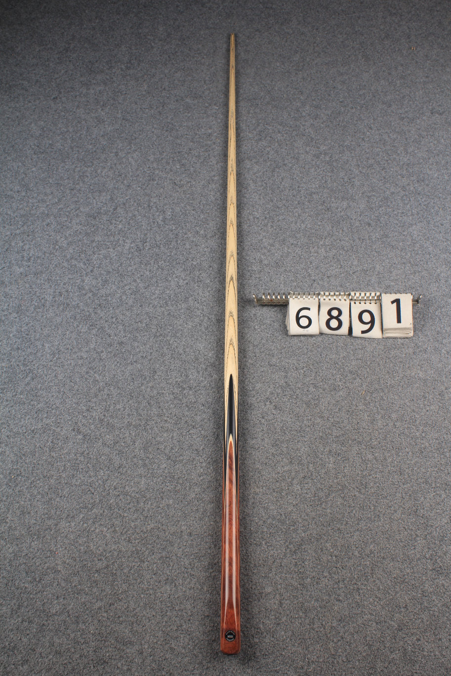 1 piece ash chinese 8 ball pool cue # 6891 WOODS CUES