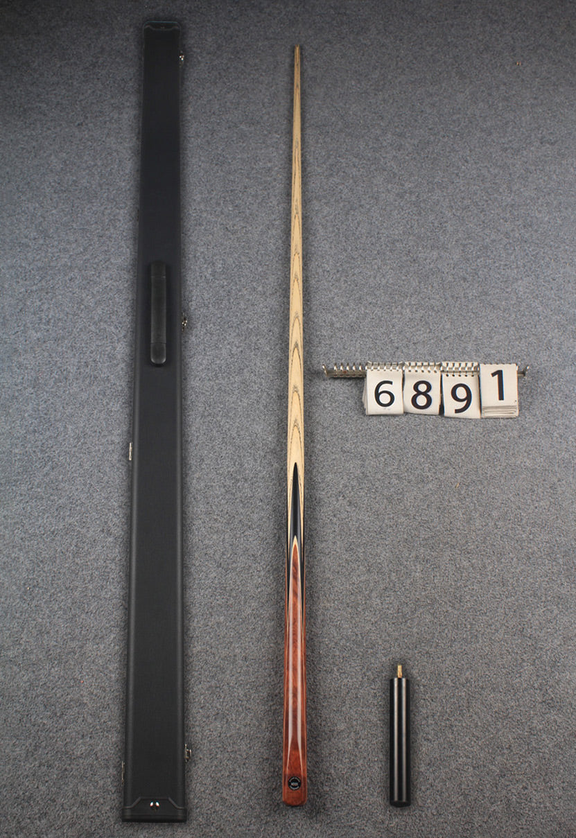 1 piece ash chinese 8 ball pool cue # 6891 WOODS CUES