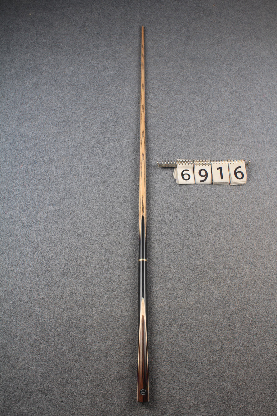 3/4 ash snooker cue  #6916 WOODS CUES