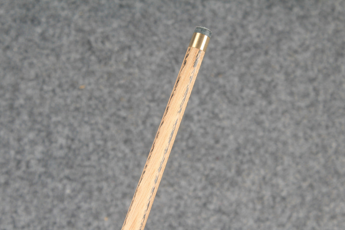 3/4 ash snooker cue  #6916 WOODS CUES