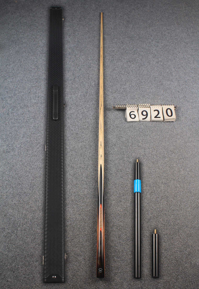 1 piece ash snooker cue  #6920 WOODS CUES