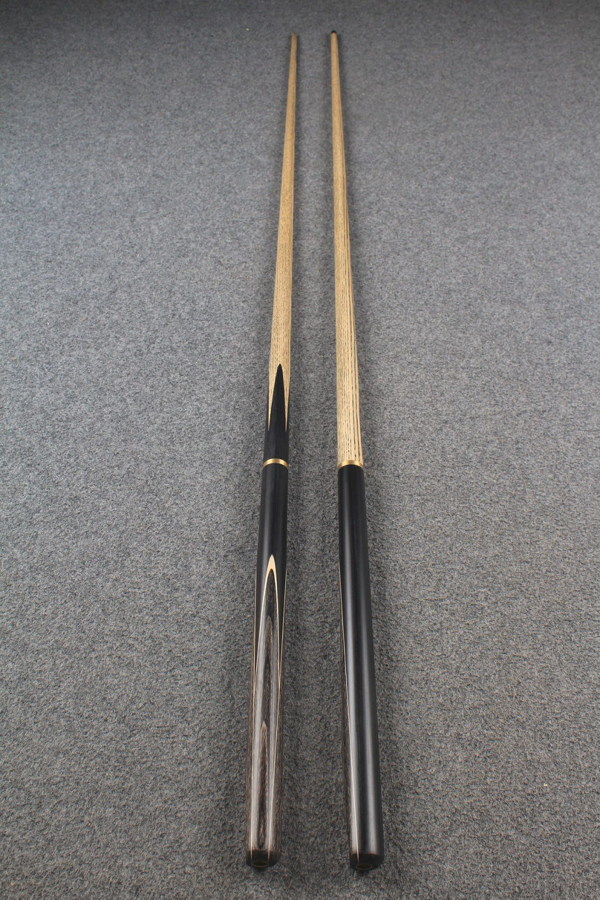 3/4 ASH english pool cue + break cue + case # 6932