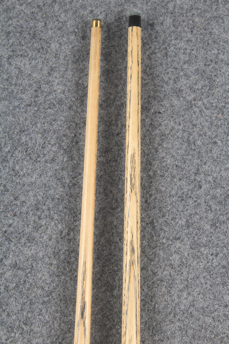 3/4 ASH english pool cue + break cue + case # 6935
