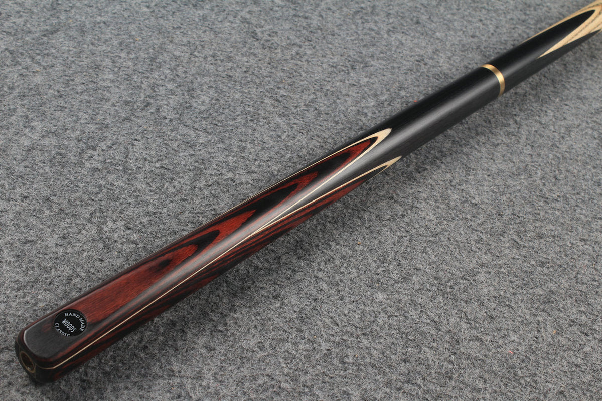 3/4 ash snooker cue  #6938 WOODS CUES