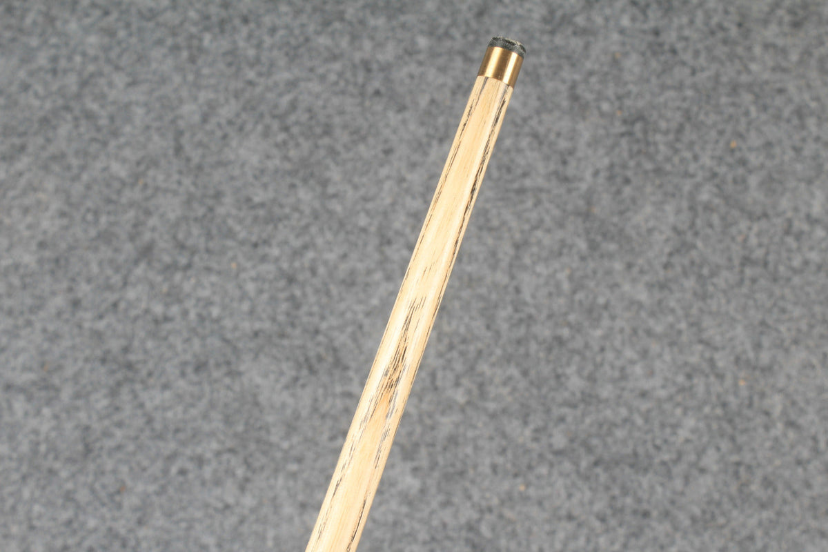 3/4 ash snooker cue  #6945 WOODS CUES