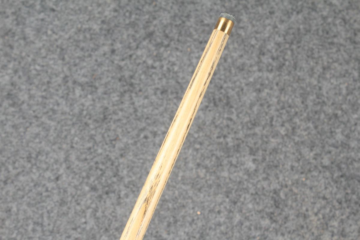 3/4 ash snooker cue  #6966 WOODS CUES