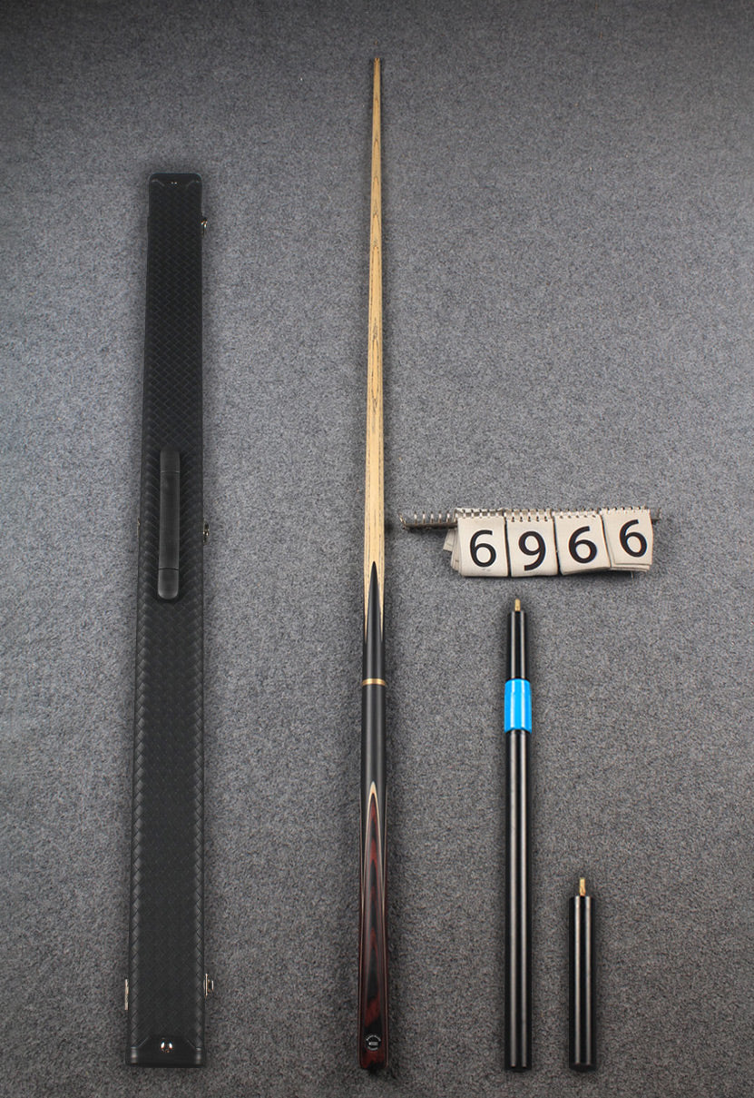 3/4 ash snooker cue  #6966 WOODS CUES