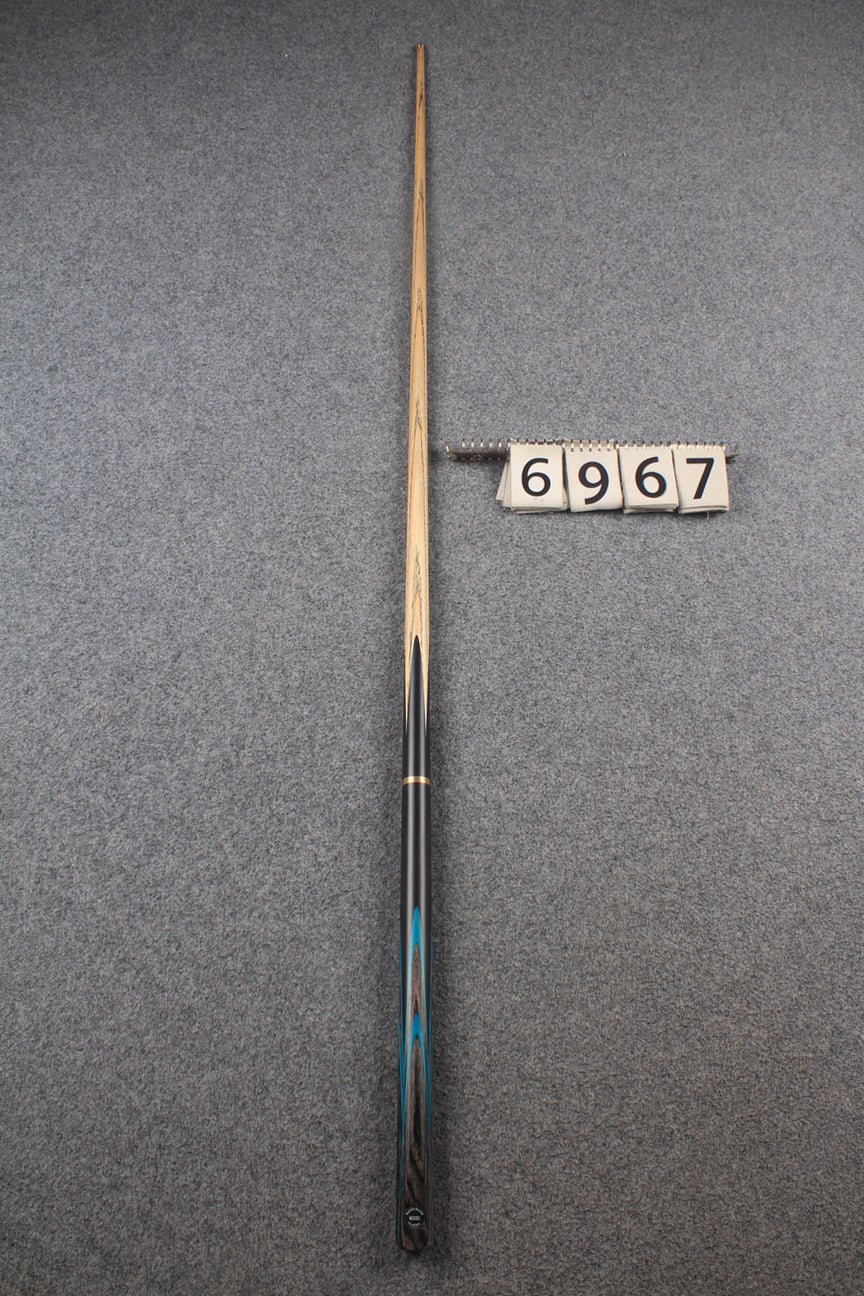 3/4 ash snooker cue  #6967 WOODS CUES