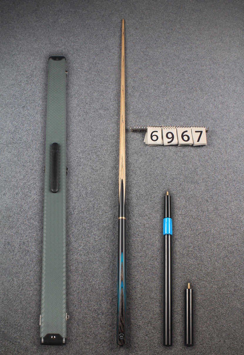 3/4 ash snooker cue  #6967 WOODS CUES