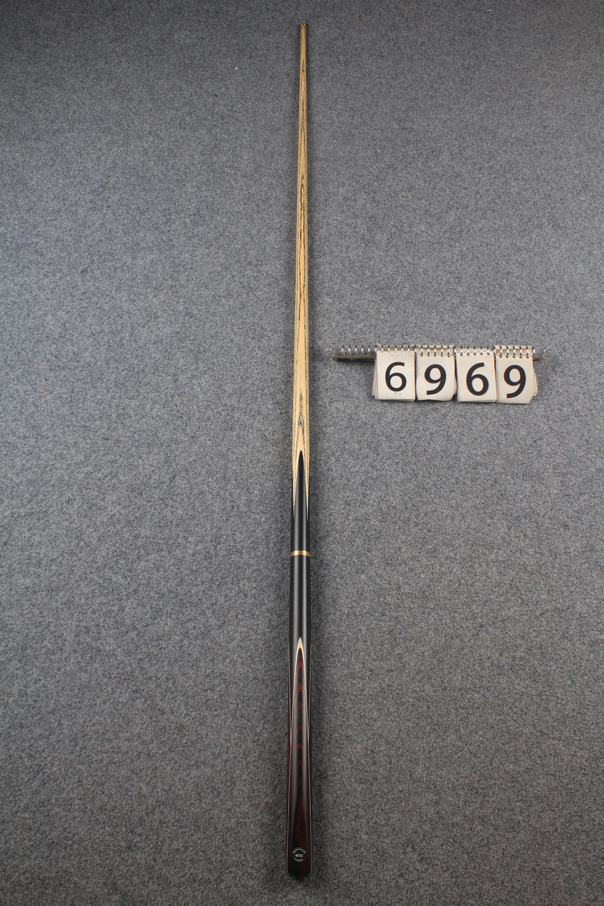 3/4 ash snooker cue  #6969 WOODS CUES
