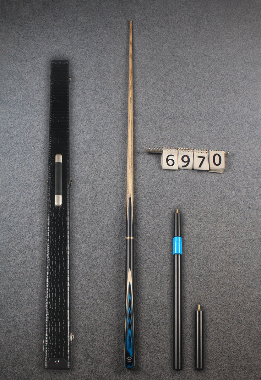 3/4 ash snooker cue  #6970 WOODS CUES
