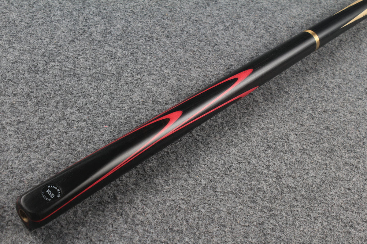 3/4 ash snooker cue  #6973 WOODS CUES