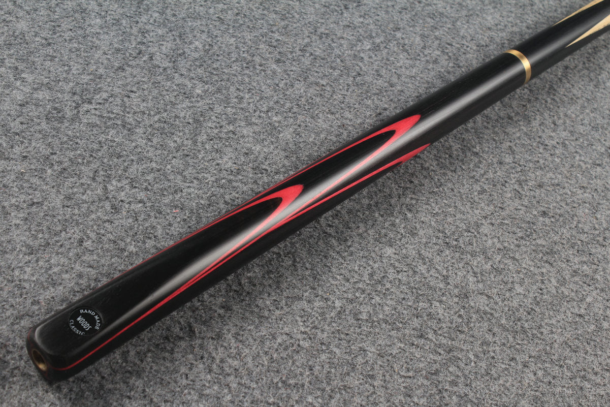 3/4 ash snooker cue  #6973 WOODS CUES