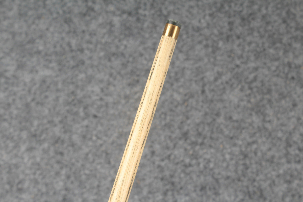 3/4 ash snooker cue  #6973 WOODS CUES