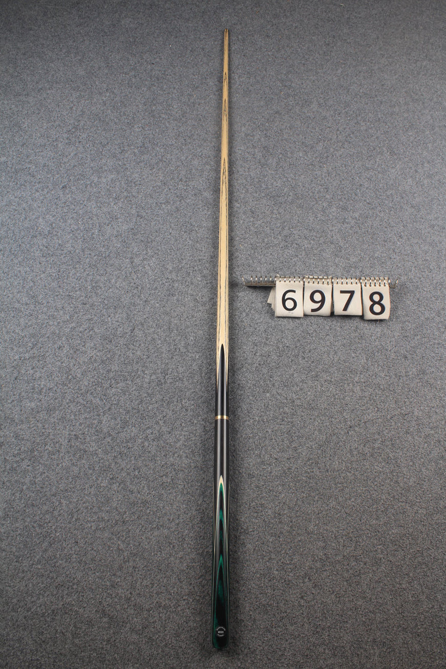 3/4 ash snooker cue  #6978 WOODS CUES