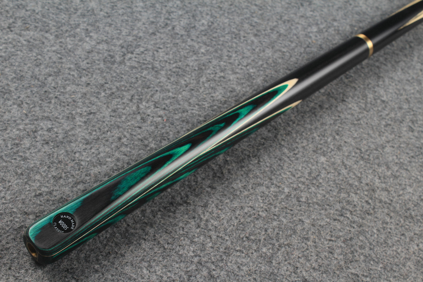 3/4 ash snooker cue  #6978 WOODS CUES