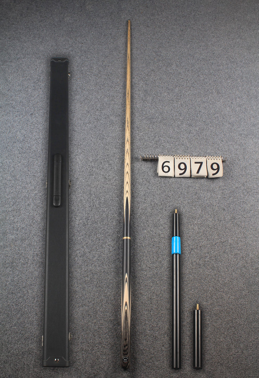 3/4 ash snooker cue  #6979 WOODS CUES