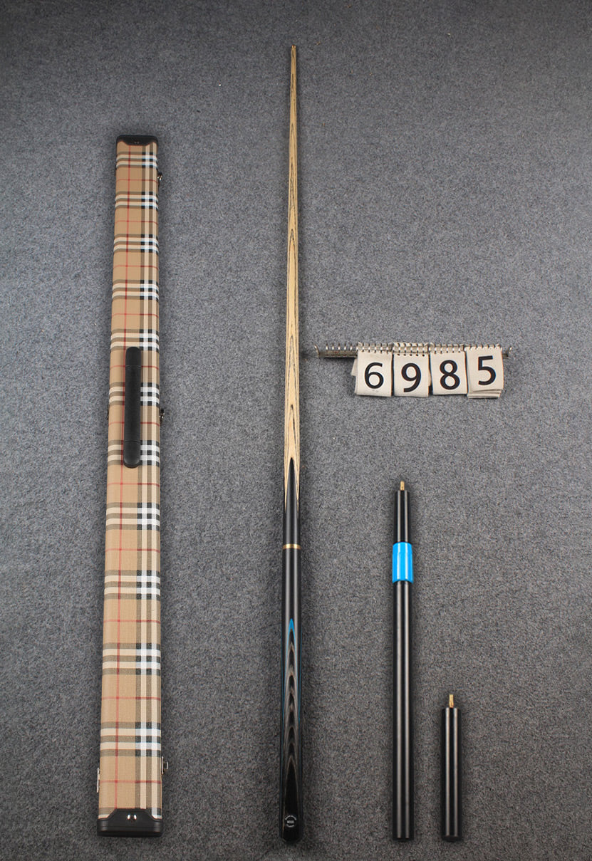 3/4 ash snooker cue  #6985 WOODS CUES