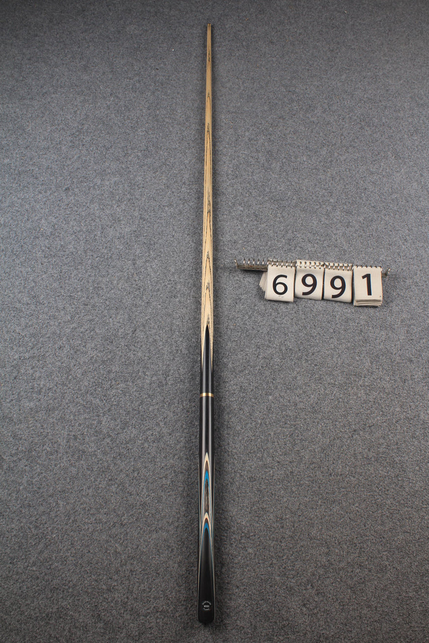 3/4 ash snooker cue  #6991 WOODS CUES