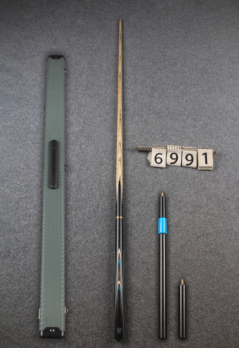 3/4 ash snooker cue  #6991 WOODS CUES