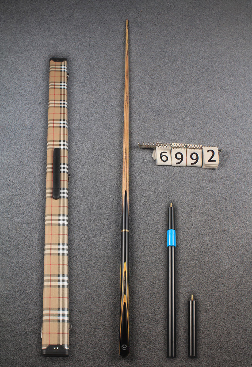 3/4 ash snooker cue  #6992 WOODS CUES