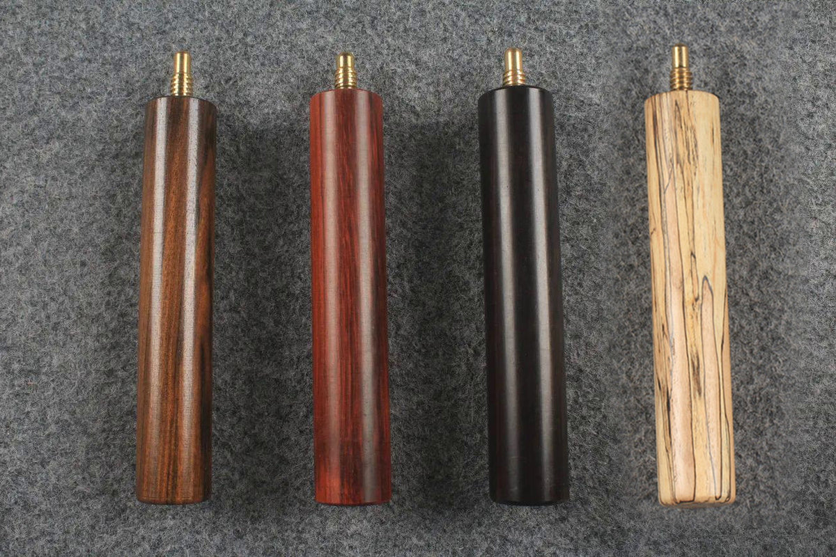 6 inch exotic wood mini butt