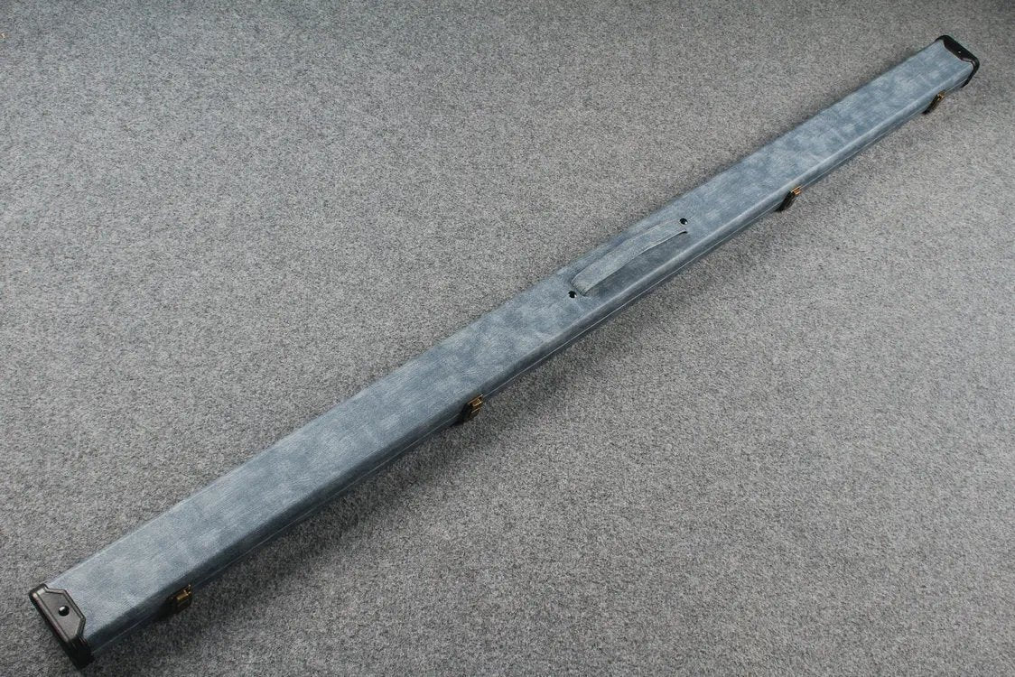 1 piece  leather snooker cue case with 2 slots WOODS CUES