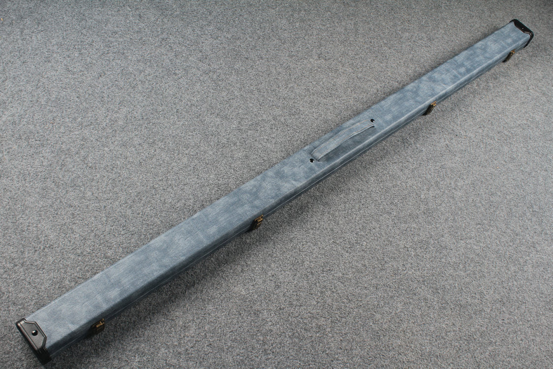 1 piece  leather snooker cue case with 2 slots
