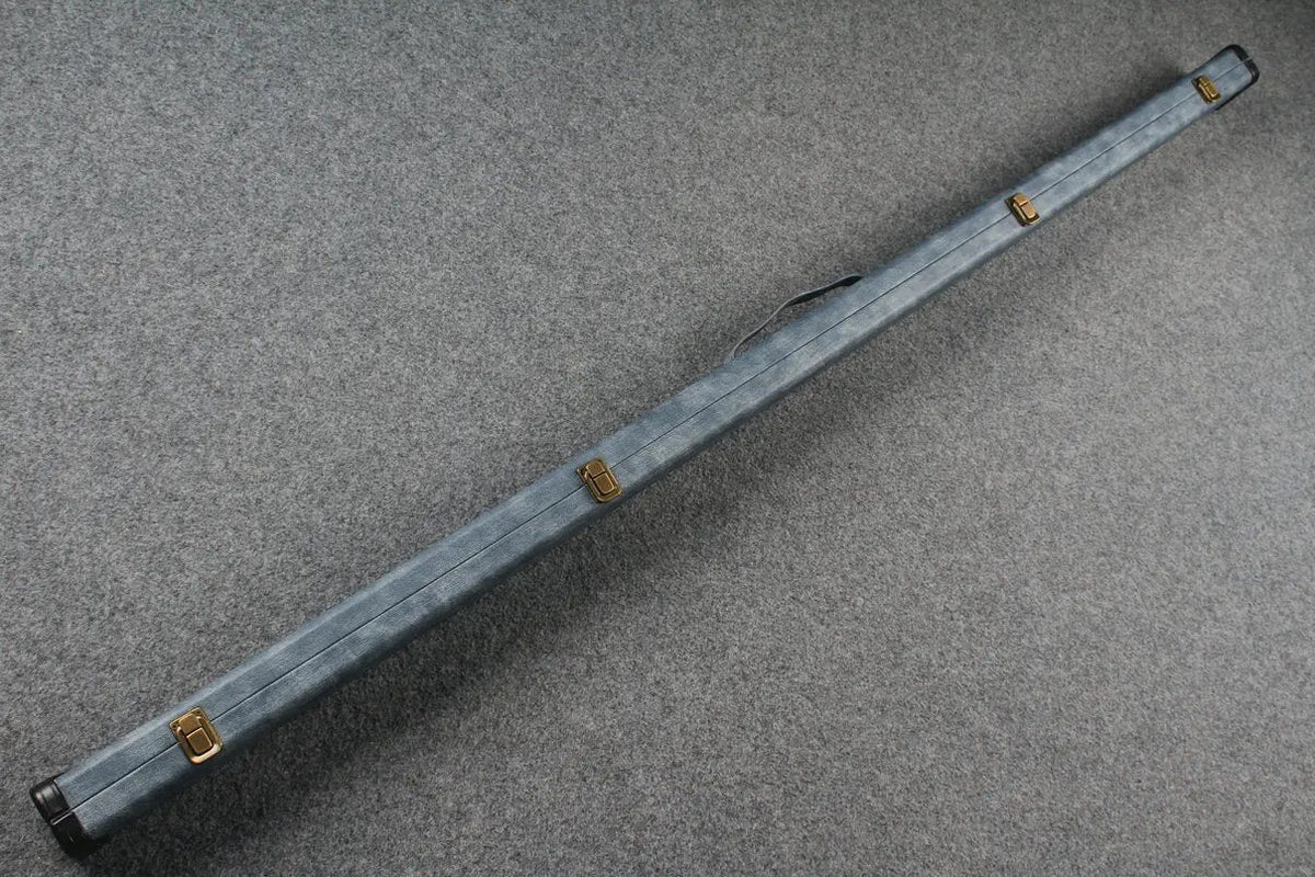 1 piece  leather snooker cue case with 2 slots WOODS CUES