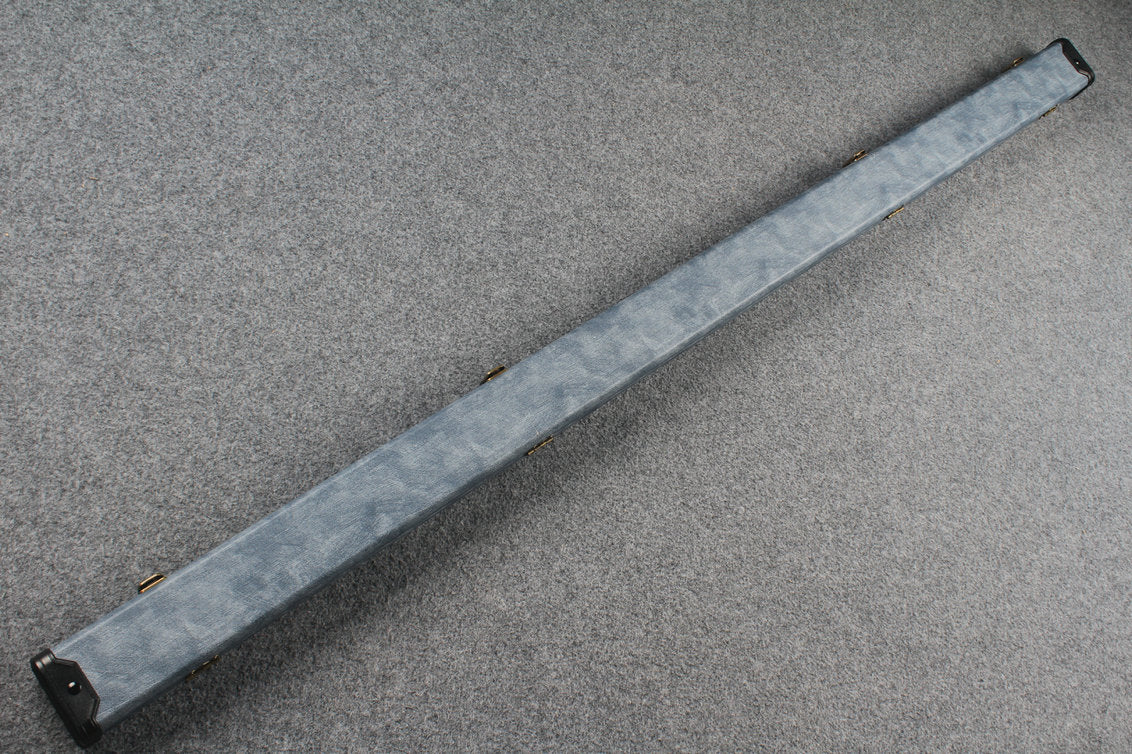 1 piece  leather snooker cue case with 2 slots