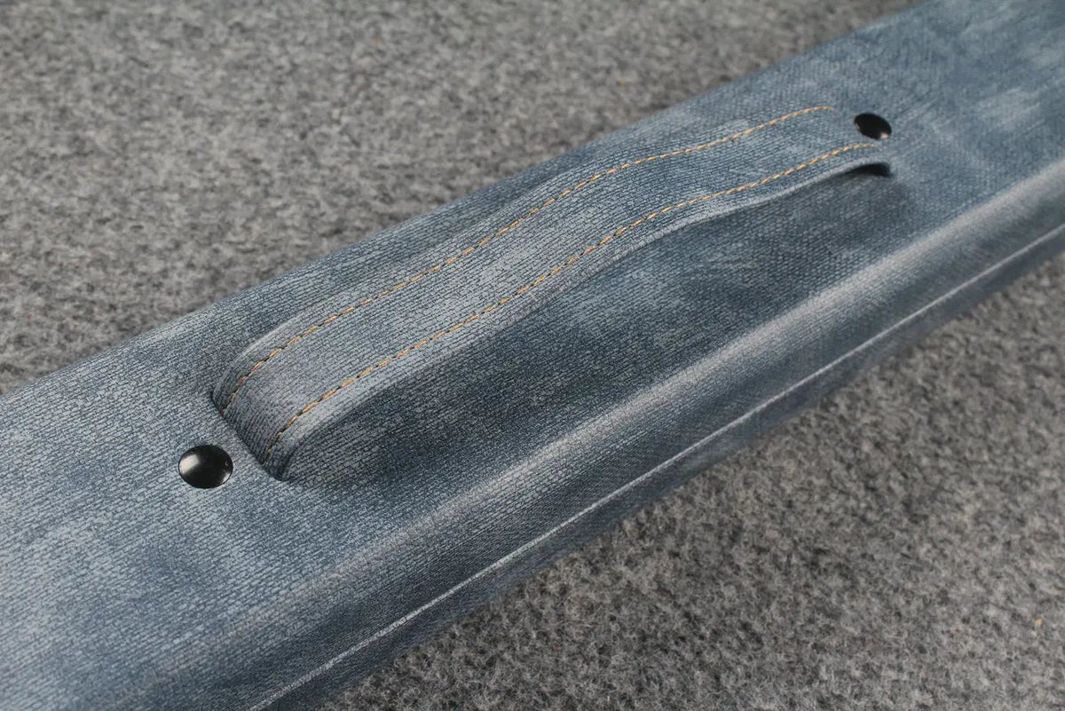 1 piece  leather snooker cue case with 2 slots WOODS CUES