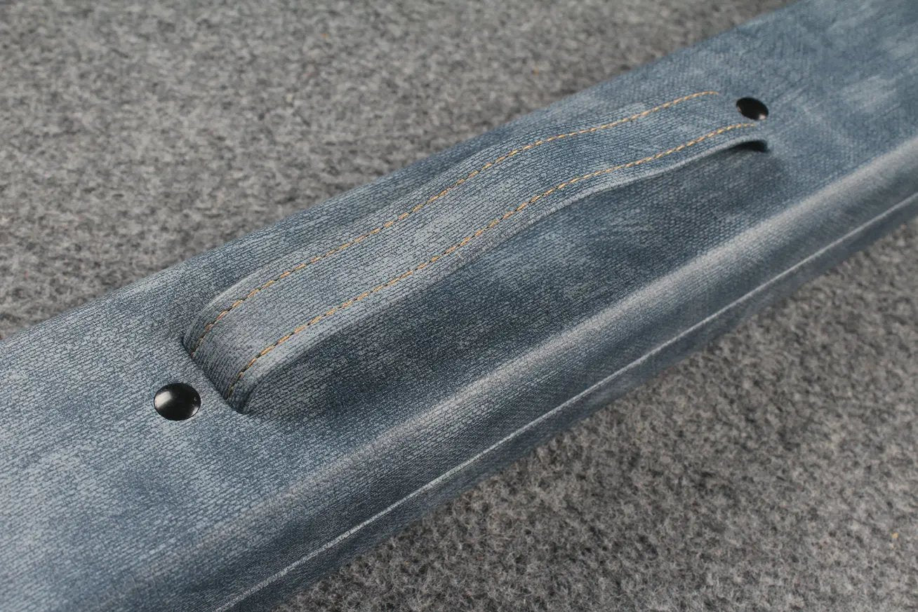 1 piece  leather snooker cue case with 2 slots WOODS CUES