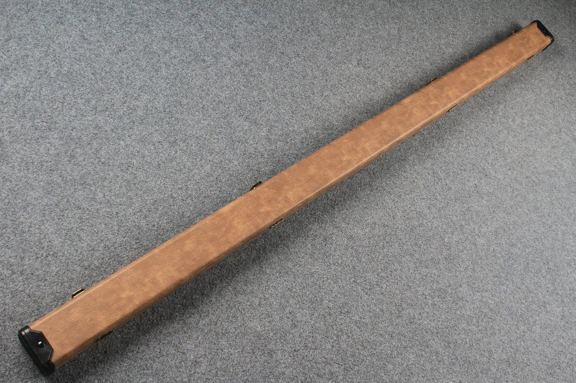 1 piece  leather snooker cue case with 2 slots WOODS CUES