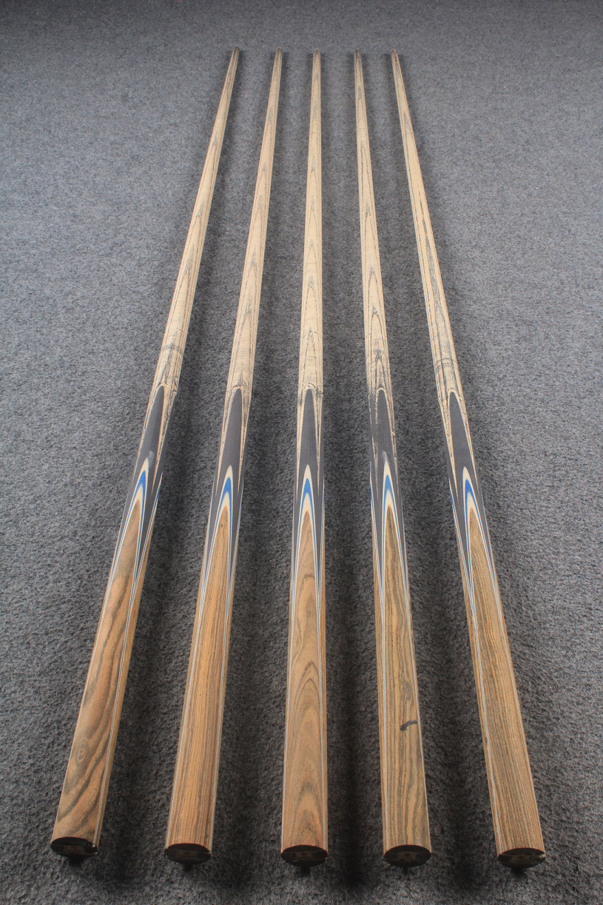 custom-made:  woods 1 piece handmade ASH snooker / pool cue #72-#76 - made to order