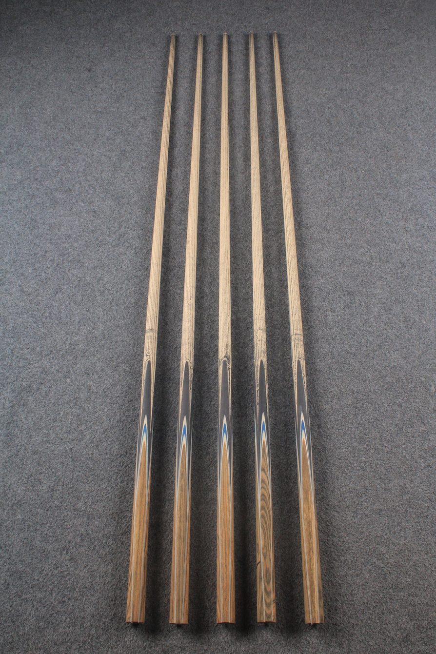 custom-made:  woods 1 piece handmade ASH snooker / pool cue #72-#76 - made to order