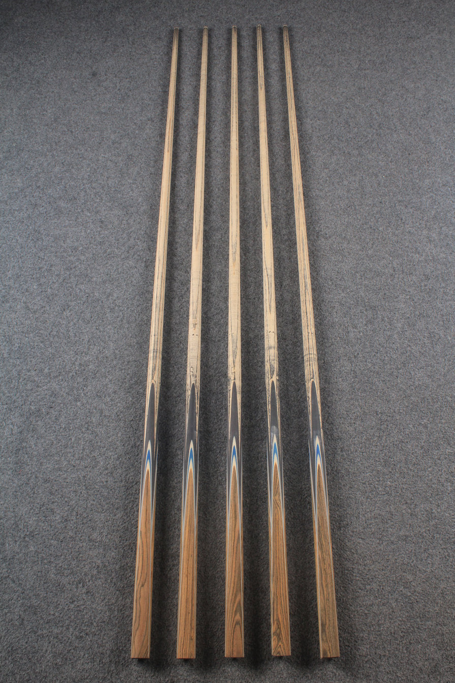 custom-made:  woods 1 piece handmade ASH snooker / pool cue #72-#76 - made to order
