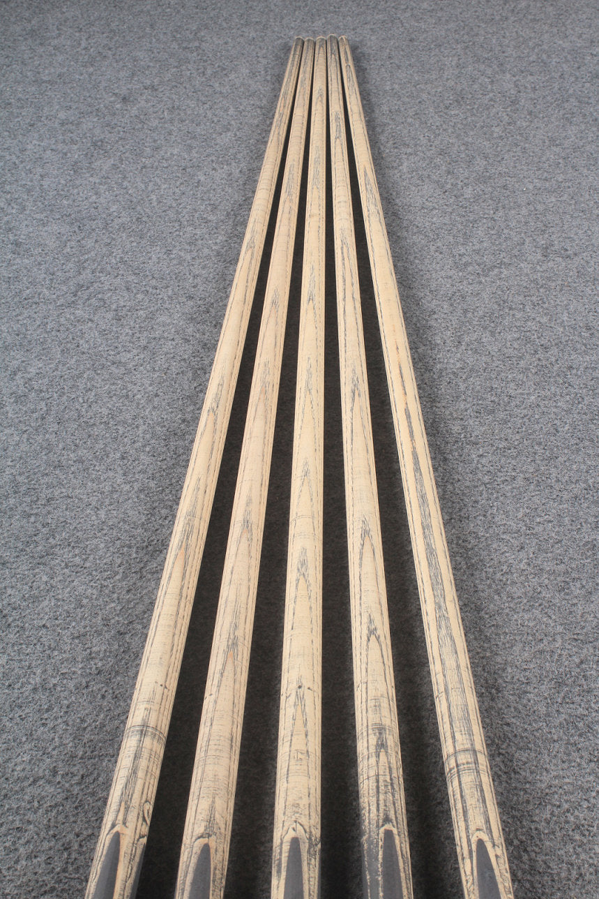 custom-made:  woods 1 piece handmade ASH snooker / pool cue #72-#76 - made to order