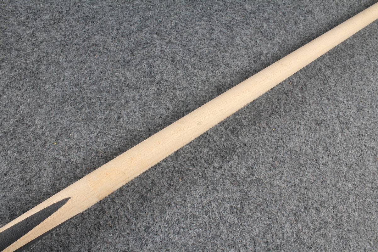 custom-made:  woods 3/4 handmade maple snooker / pool cue #77 - made to order