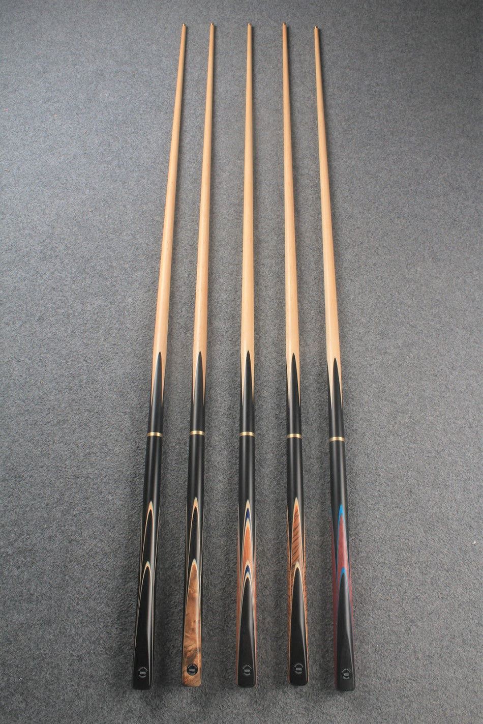 3/4 maple snooker cue 9.5 mm