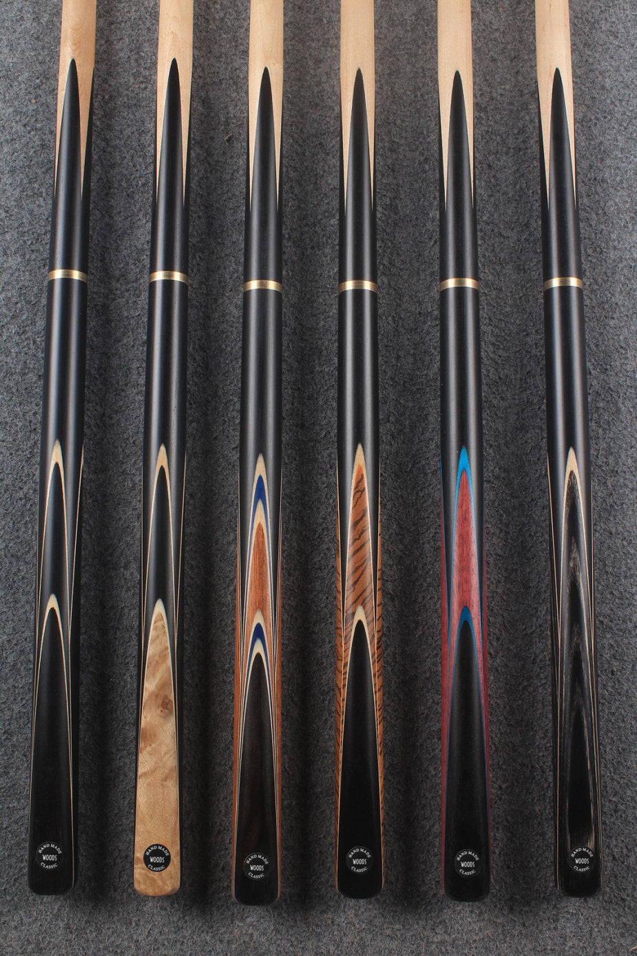 3/4 maple snooker cue 9.5 mm WOODS CUES