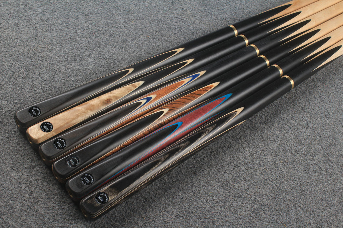 3/4 maple snooker cue 9.5 mm WOODS CUES