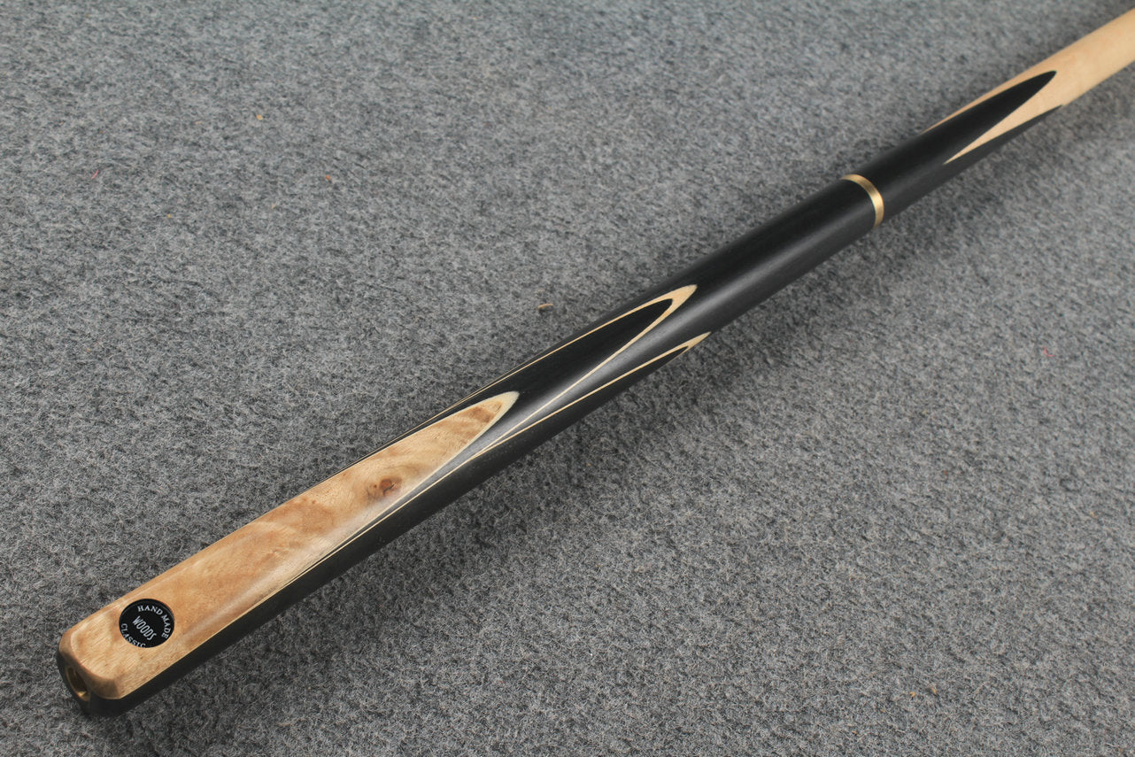 3/4 maple snooker cue 9.5 mm WOODS CUES