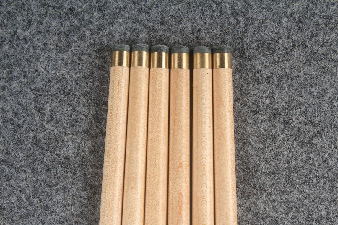 3/4 maple snooker cue 9.5 mm WOODS CUES