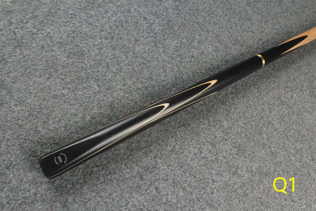 3/4 maple english pool cue 8.5 mm #Q1 WOODS CUES