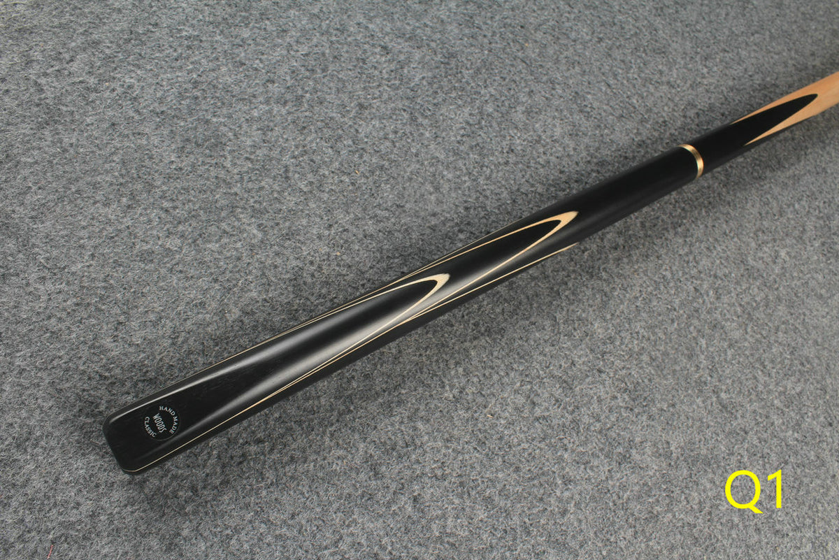 3/4 maple snooker cue 9.5 mm